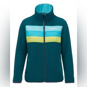 Cotopaxi Women's Jacket - Teal, Blue, Yellow